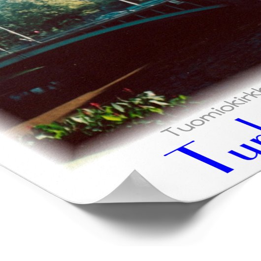 Turku Cathedral Poster (Hoek)