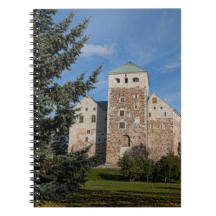 Turku, Finland, oude Turun Linna burcht, een Notitieboek