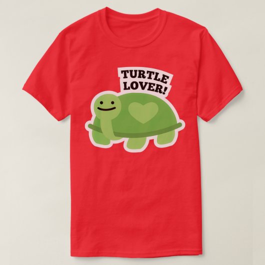 Turle Lover T-shirt (Design voorkant)