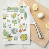 Turlock Kitchen Towel Theedoek (Quarter Fold)