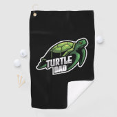 Turlte Lover | Pap schildpad Golfhanddoek (Insitu)