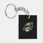 Turlte Lover | Pap schildpad Sleutelhanger (Voorkant Links)
