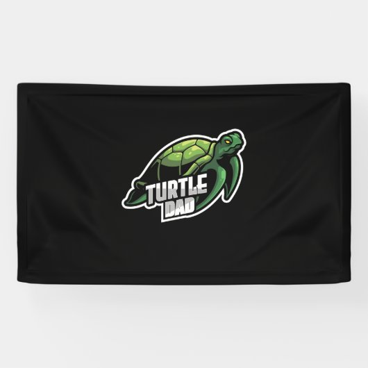 Turlte Lover | Pap schildpad Spandoek (Horizontaal)