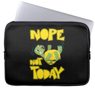 Turlte Lover Schildpad niet vandaag Laptop Sleeve