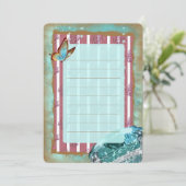 TURMALINE 2 ~ Visitekaartje Kaart (Staand voorkant)