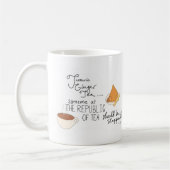 Turmeric, Ginger, Funny Tea Quote Koffiemok (Links)