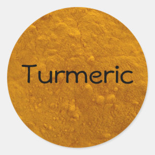 Turmeric Photo Ronde Sticker