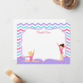 Turn Dankbetuiging Briefjes Notitiekaartje (Voorkant / Achterkant in situ)