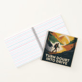 Turn Doubt Into Drive Notitieboek (Binnen)