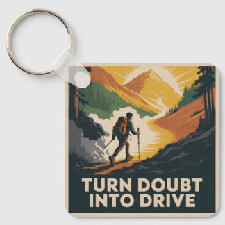 Turn Doubt Into Drive Sleutelhanger