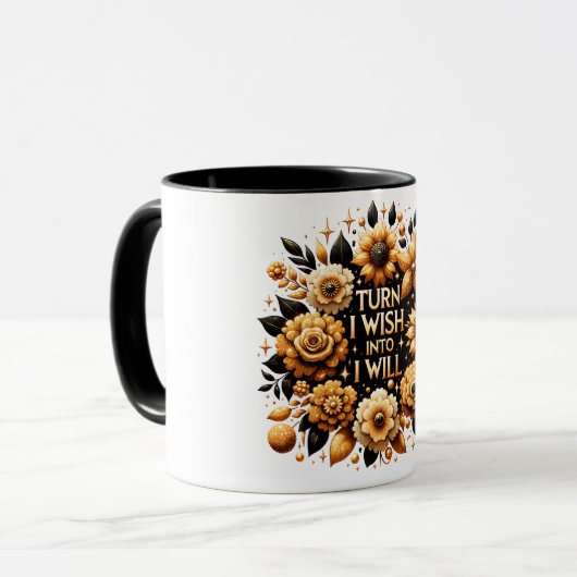 Turn I wish into I will Mok (Voorkant links)