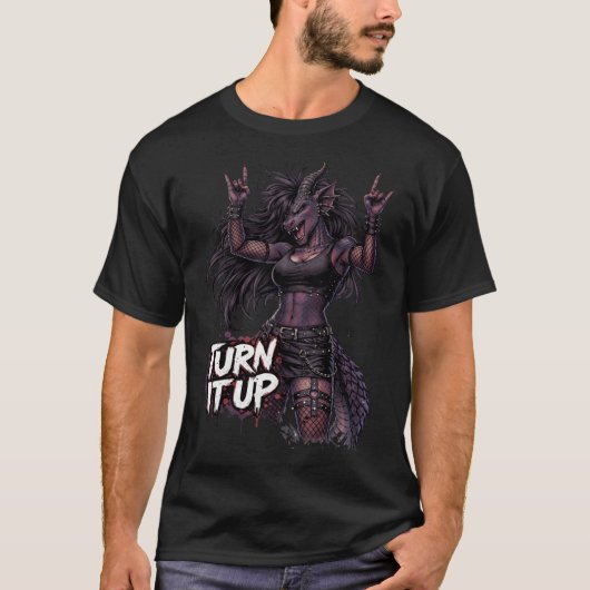 Turn It Up T-shirt (Voorkant)