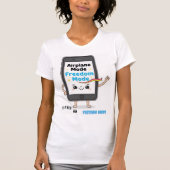 turn on freedom t-shirt (Voorkant)