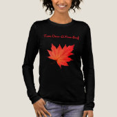 "Turn Over A New Leaf" beroemd gemaakt door Red Au Tri-Blend Shirt (Voorkant)