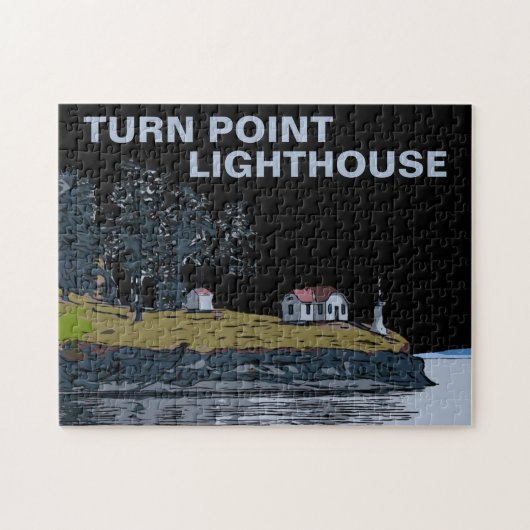 TURN POINT - Stuart Island Legpuzzel (Horizontaal)