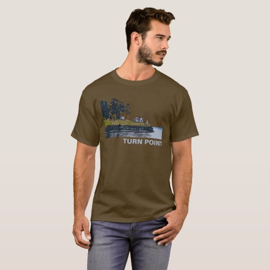 TURN POINT - Stuart Island T-shirt (Voorkant volledig)