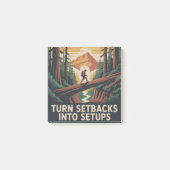 Turn Setbacks Into Setups Post-it® Notes (Voorkant)