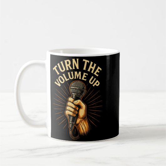 Turn The Volume Up  Koffiemok (Links)
