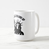 Turn The Volume Up New York Zohran Mamdani Koffiemok (Voorkant rechts)