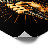 Turn The Volume Up  Poster (Hoek)