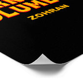 Turn The Volume Up Zohran Quote Saying  Poster (Hoek)