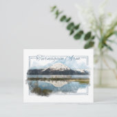 Turnagain Arm Alaskan Waterverf Briefkaart (Staand voorkant)