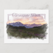 Turnagain Pass Alaskan Waterverf Briefkaart (Voorkant)