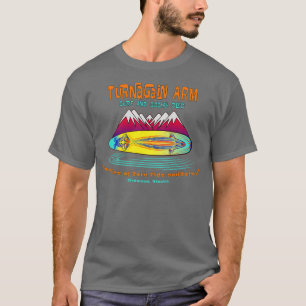 Turnagain Surven en Social Club Surfen TShirt