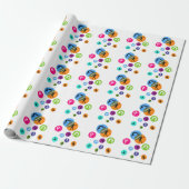 Turnbubbels Cadeaupapier (Uitgerold)