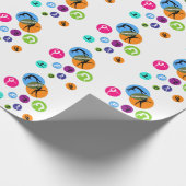 Turnbubbels Cadeaupapier (Hoek)