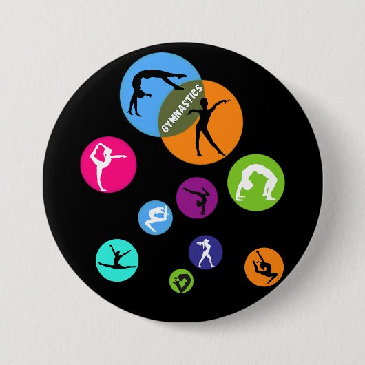 Turnbubbels Ronde Button 7,6 Cm (Voorkant)