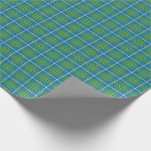 Turnbull Clan Oude Jacht Tartan Cadeaupapier (Hoek)