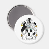 Turnbull Family Crest Magneet (Voorkant / Achterkant)