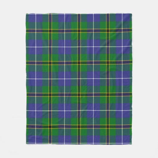 Turnbull Hunting Plaid Fleece Deken (Voorkant)