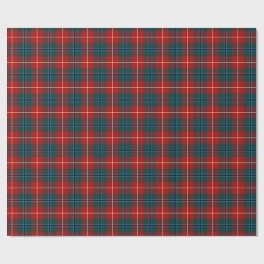 Turnbull Moderne Jurk Tartan Cadeaupapier (Vlak)