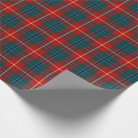 Turnbull Moderne Jurk Tartan Cadeaupapier (Hoek)