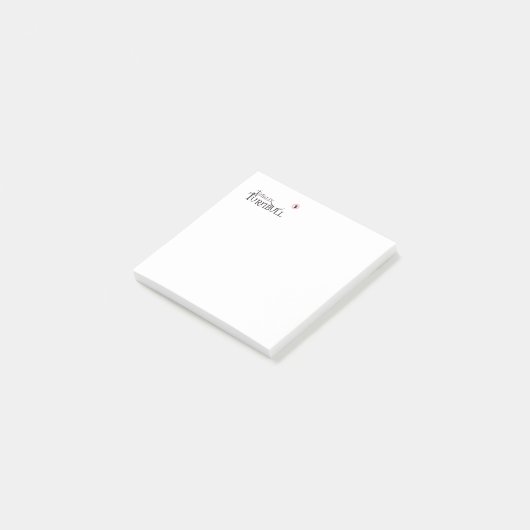 turnbull Post it Notes (Schuin)