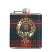 Turnbull Tartan & Badge Heupfles (Voorkant)
