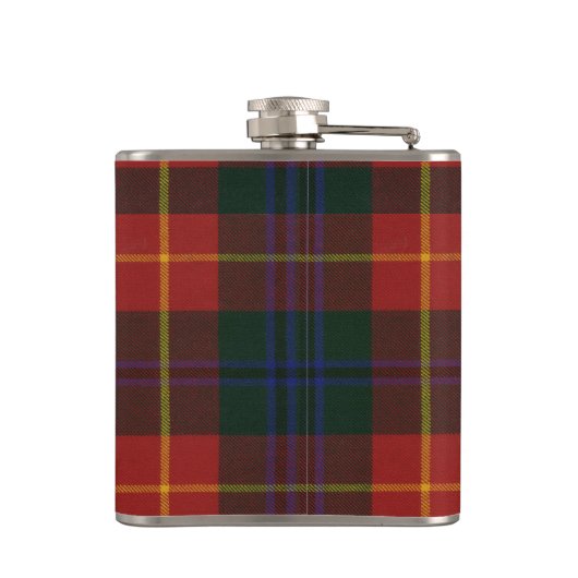 Turnbull Tartan & Badge Heupfles (Achterkant)