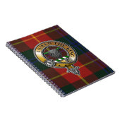 Turnbull Tartan & Badge Notitieboek (Rechterzijde)
