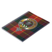 Turnbull Tartan & Badge Notitieboek (Linkerzijde)