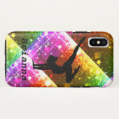 Turnen Abstracte Handstand Case-Mate iPhone Case (Achterkant (horizontaal))
