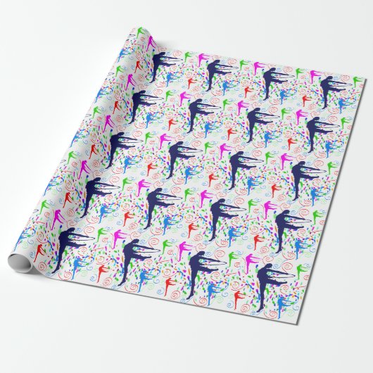 Turnen Cadeaupapier (Uitgerold)