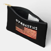 Turnen Grunge Amerikaanse Vlag USA Etui (Open)