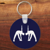 turnen gymnastik gymnastiek sleutelhanger (Voorkant)