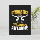 Turnen Ik Ben Super Awesome Kaart (Staand voorkant)