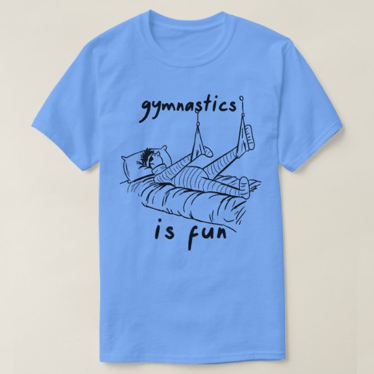 Turnen is leuk t-shirt (Design voorkant)