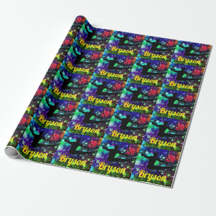 Turnen Jongens Ringen   Cadeaupapier