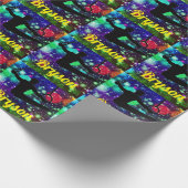 Turnen Jongens Ringen Cadeaupapier (Hoek)