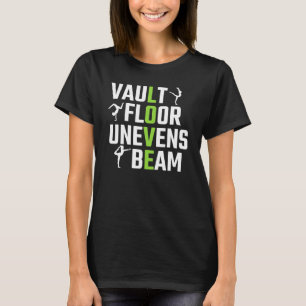 turnen meisjes gymnast liefde t-shirt